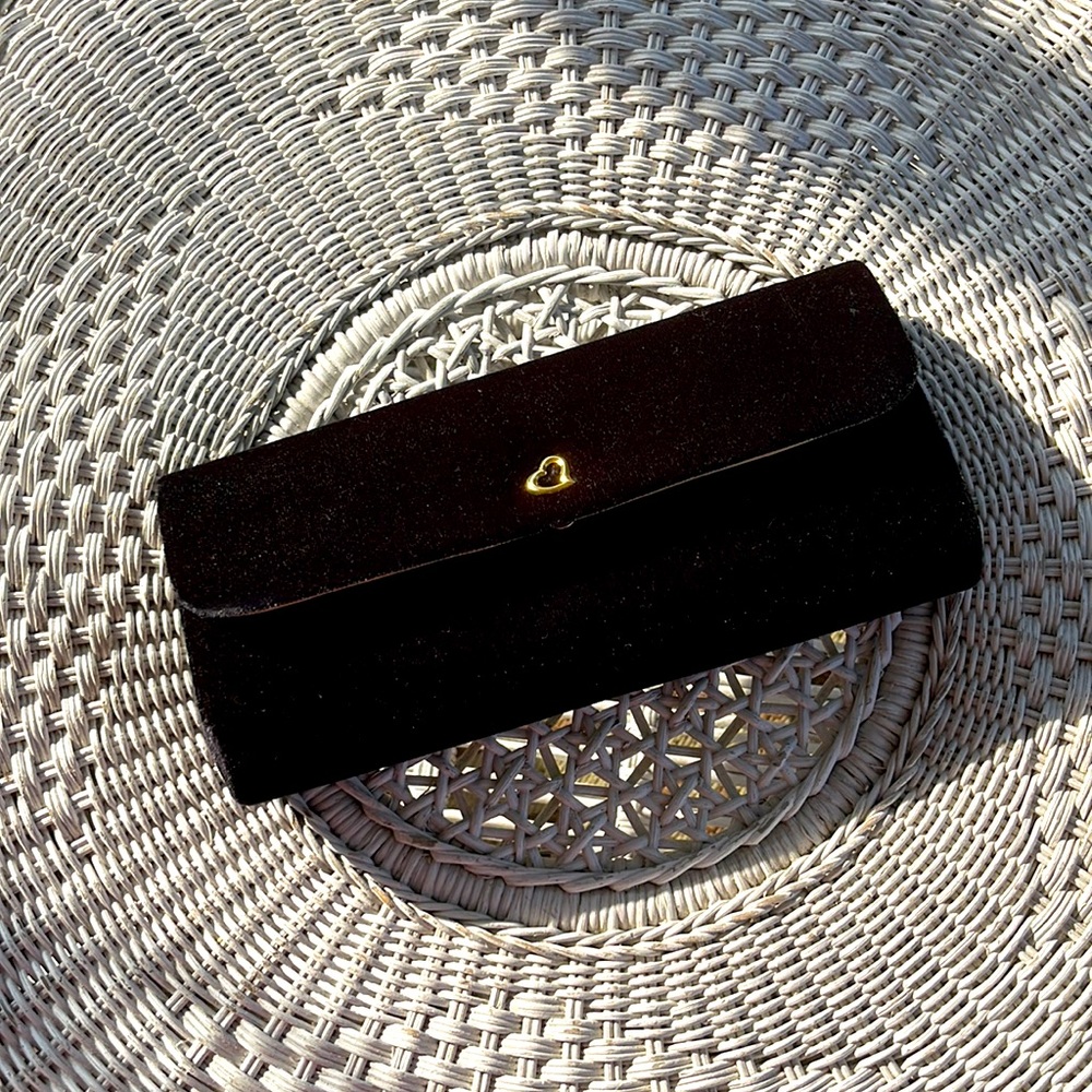 Victoria’s Secret velvet clutch bag